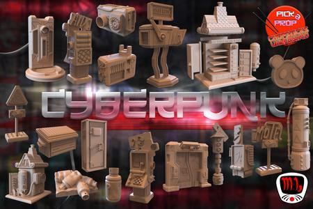 Asian Cyberpunk props (Pick A Prop! Chopstick Unleashed!)