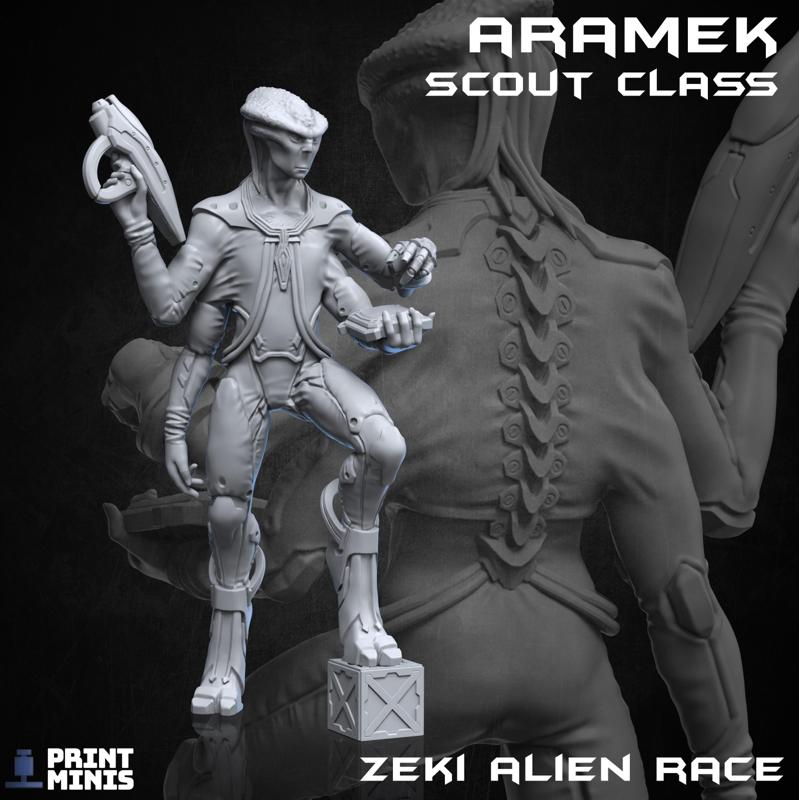 Aramek - Zeki Alien Scout - Doomsday Collection