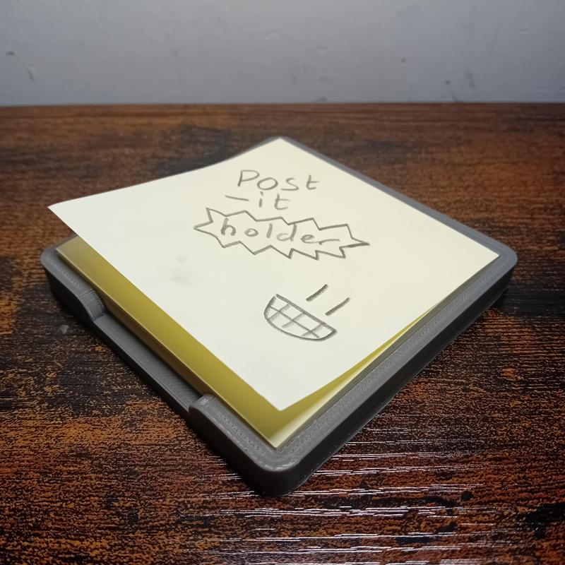 post-it note holder