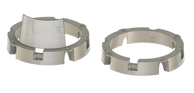 Speaker Adapter Ring for Skoda Octavia A7 (5E)