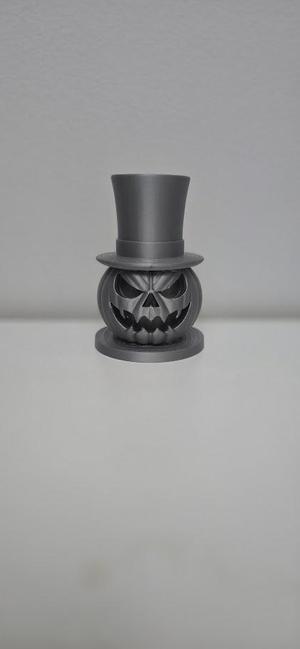 Halloween Pumpkin with Top Hat