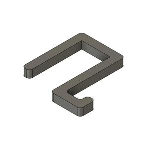 Simple hook for Vesken shelf
