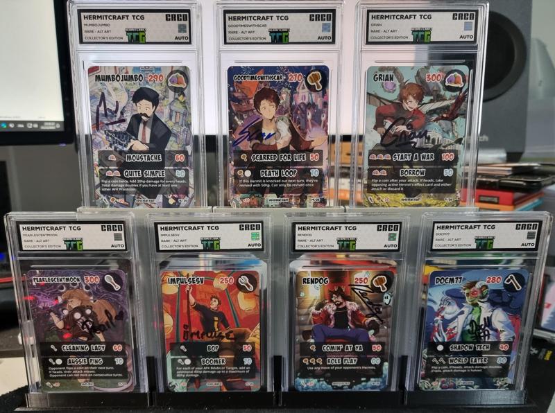 TGC Slabs stand holder 4+3 (7 cards)