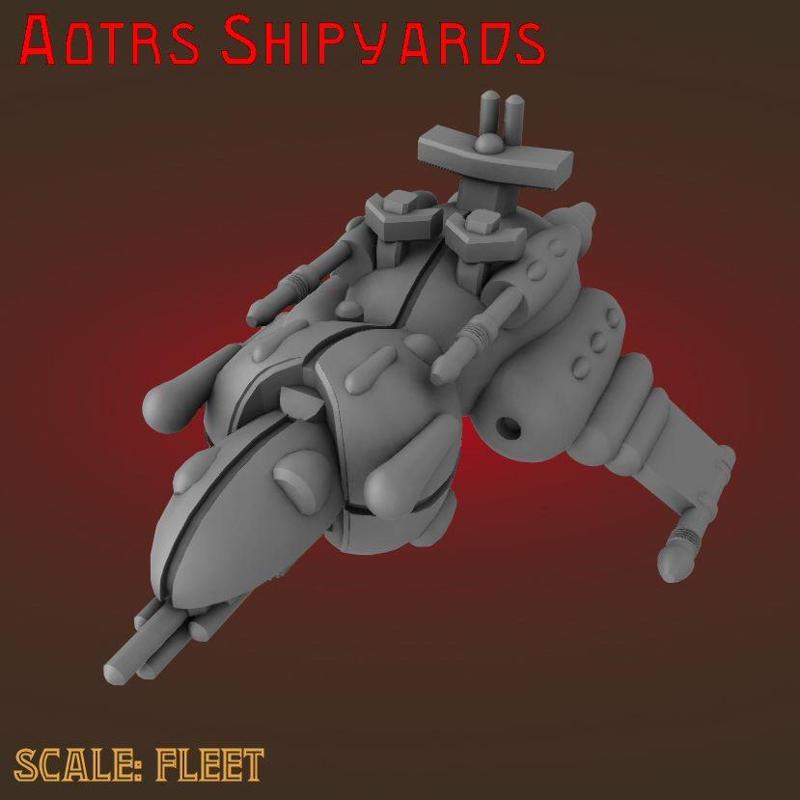SSA203 HAM-124 Marlin Class Heavy Cruiser