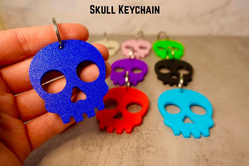 Skull Keychain (MysticMesh3D)