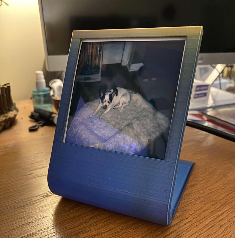 Standing Polaroid Frame