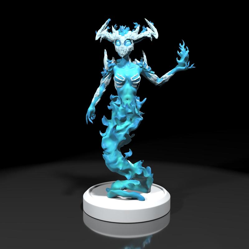 Fire elemental (Pose 1)