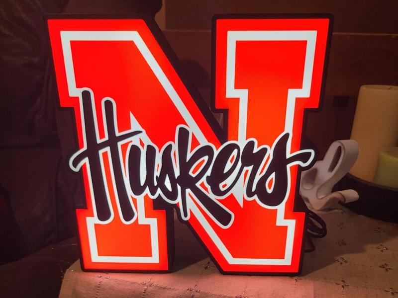 Huskers Light Box