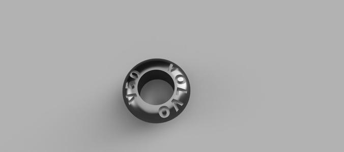 VOLVO V50 door lock cap