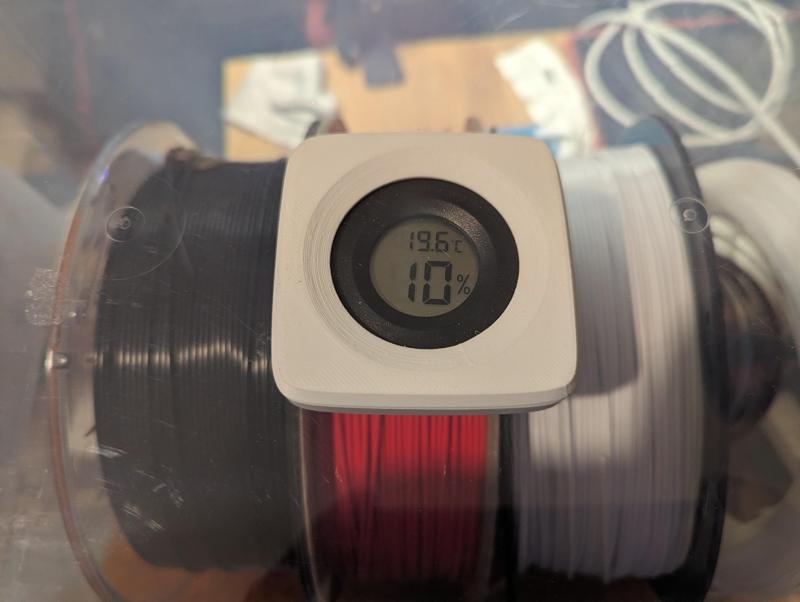 Magnetic drybox humidity sensor mount 8x2mm magnets