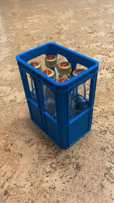 Crate for small Whisky bottles