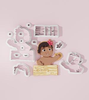 Moana #1 Cookie Cutter
