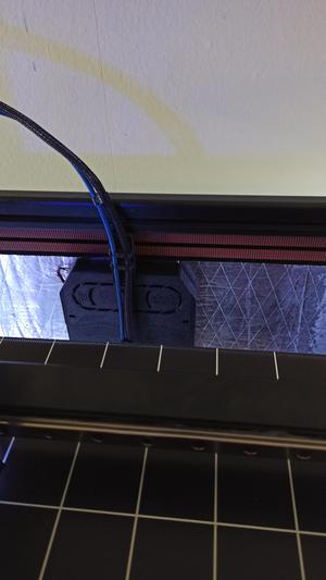 Reborn 2    Mount for Nevermoore Filter + Bouwden and Canbus-cable clip