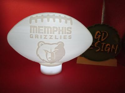 Montana Grizzlies COLLEGE FOOTBALL LIGHT