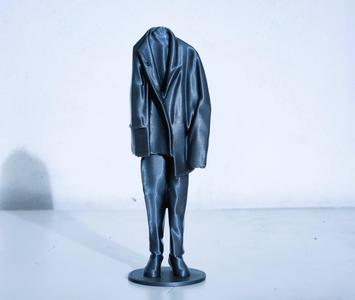 Half Man - half man statue