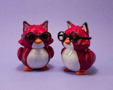 Nerdy little ‘F**k’ – A fox-duck hybrid [REMIX]