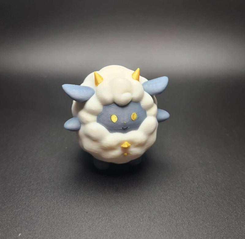 Multicolor Lamball from Palworld