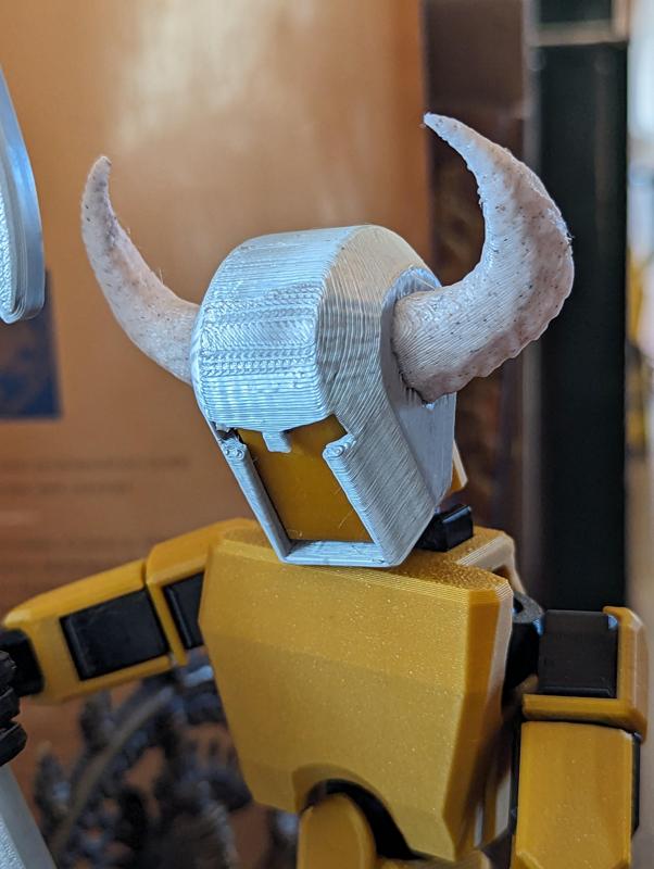 Horned Helmet for Dummy 13