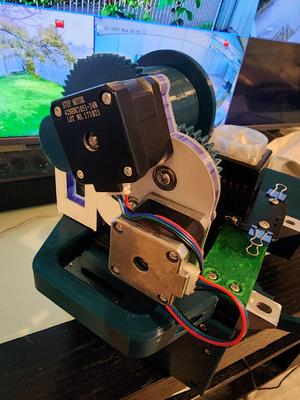 Dual motor mount for recreator 3d fun size
