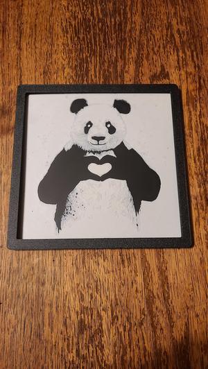 Frame for panda hueforge