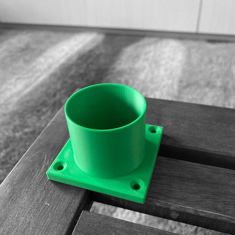 Minimalist Dust Port for 1-7/8" Wet Dry Vacuum Hose End