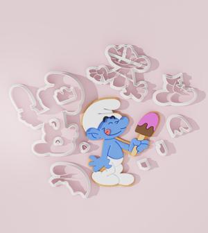 Smurf Cookie Cutter #1