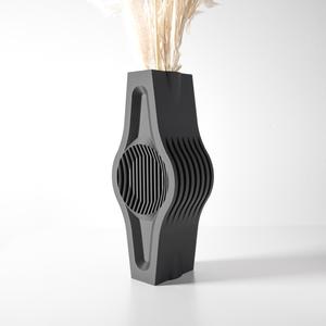 The Miro Vase, Modern and Unique Home Decor for Dried and Preserved Flower Arrangement  | STL File