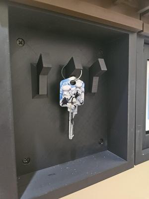 Japanese House Wall Mounted Key Holder