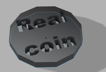 shopping token (pound)