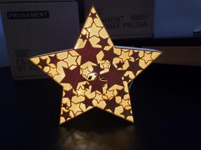 Xmas star for led light
