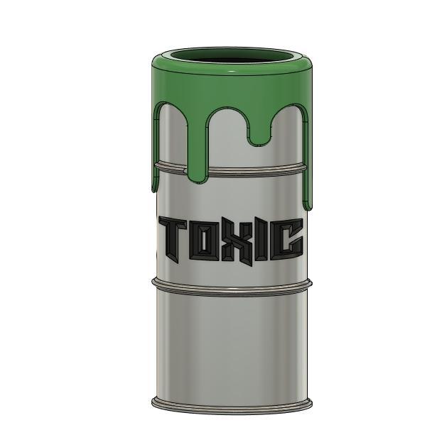 Toxic Sludge Barrel Lighter Sleeve