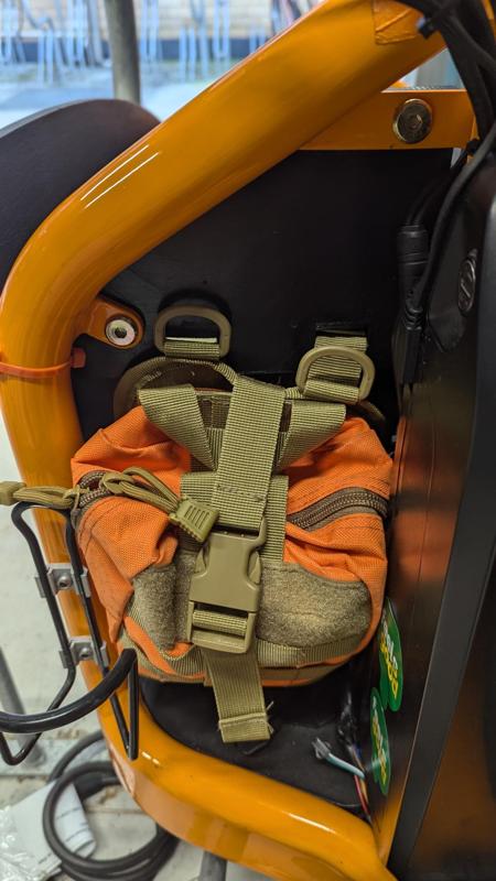 Larry Vs Harry Bullitt Back Panel Bag Mount