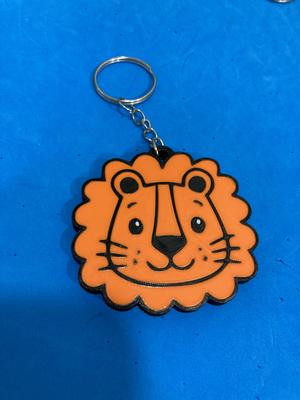Lion keychain