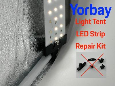 Yorbay light tent LED-strip spare clips