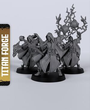 Human Male Warlock - With Free Dragon  - 5e DnD Inspired for RPG and Wargamers