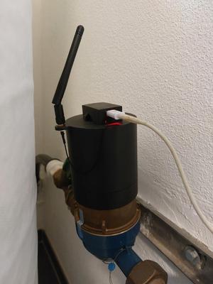 ESP32 water meter adapter (Bernhardt BMP)