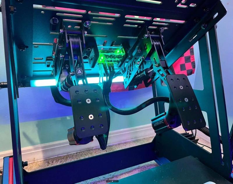 Simagic HPR Control Box Mounts 8040 Sim Rig