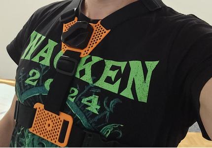 Tundra and Vive Tracker Chest Mount