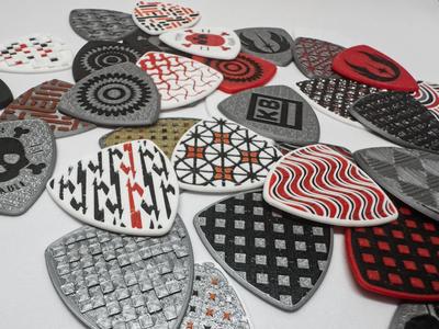 Guitar picks set