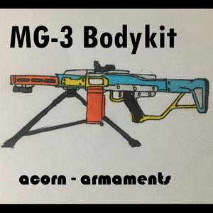 "Stormkite" bodykit for MG3 blaster