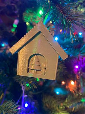 Cozy Christmas Home Ornament