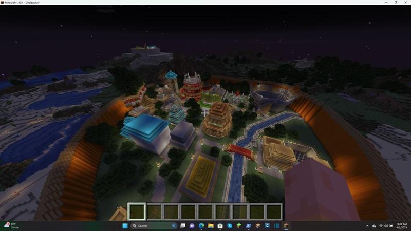 Minecraft Naruto Village