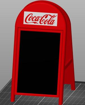 Coca Cola Aufsteller