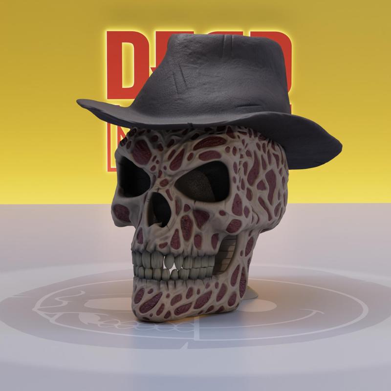 DEADNICE - Freddy Krueger Skull 