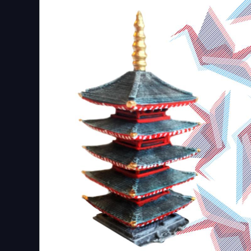 Simple Japanese Pagoda