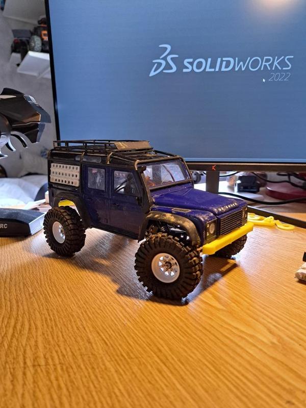 trx4m bumper with trailer hitch