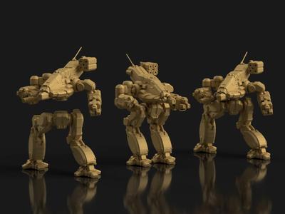 Bushwacker BSW-HR Battlemech