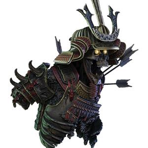 BUST SAITO BENKEI THE STANDING DEATH + PERSONAL STAND