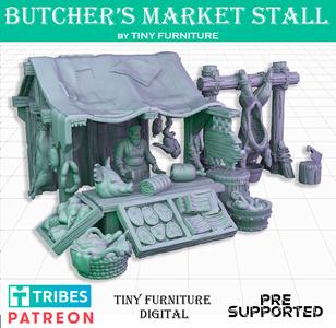 Butcher Market Stall