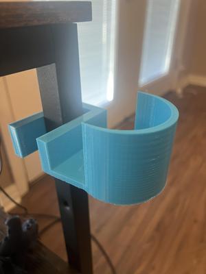 open can holder desk mount